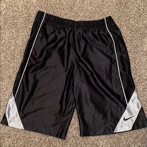 Boys large Nike black shorts